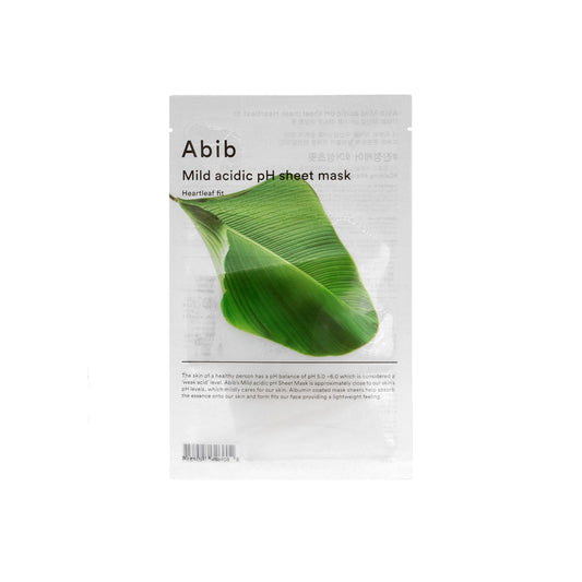 ABIB Mild Acidic pH Sheet Mask Heartleaf Fit
