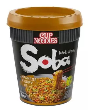 NISSIN Cup Noodle Soba z sosem Curry 90 g