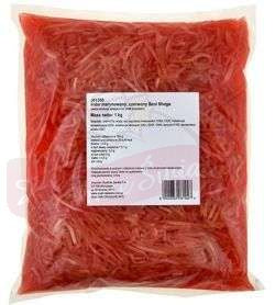 BENI SHOGA Red Marinated Ginger / Imbir Marynowany Czerwony w Paskach 1 kg