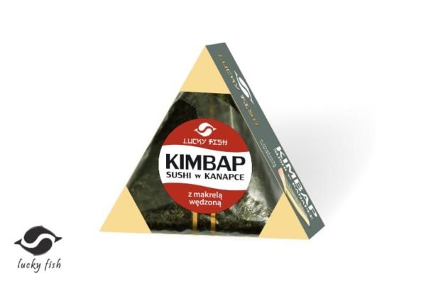 LUCKY FISH Kimbap sushi z makrelą wędzoną 120 g