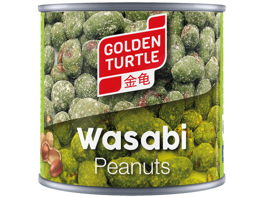 GOLDEN TURTLE Wasabi Peanuts / Orzeszki Ziemne z Wasabi 140 g