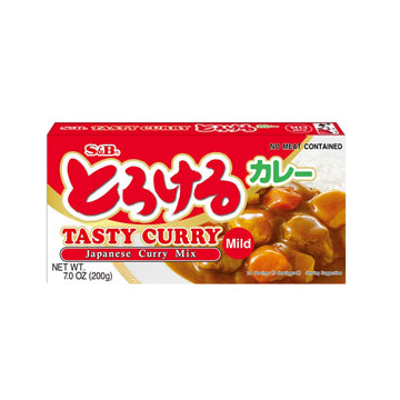 S&B Tasty Curry Japanese Curry Mix Mild / Curry łagodne 200 g