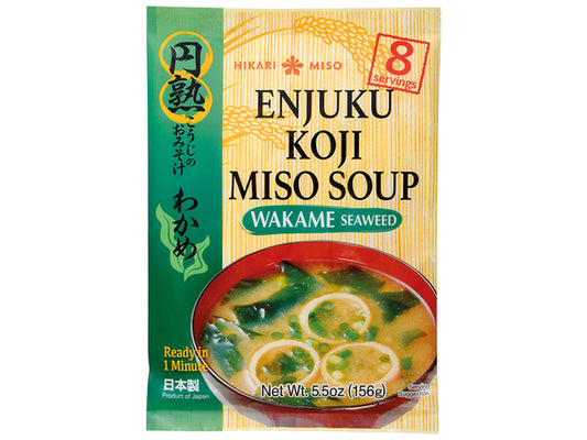 HIKARI Enjuku Instant Miso Soup Wakame 156 g (8 PORTIONS)