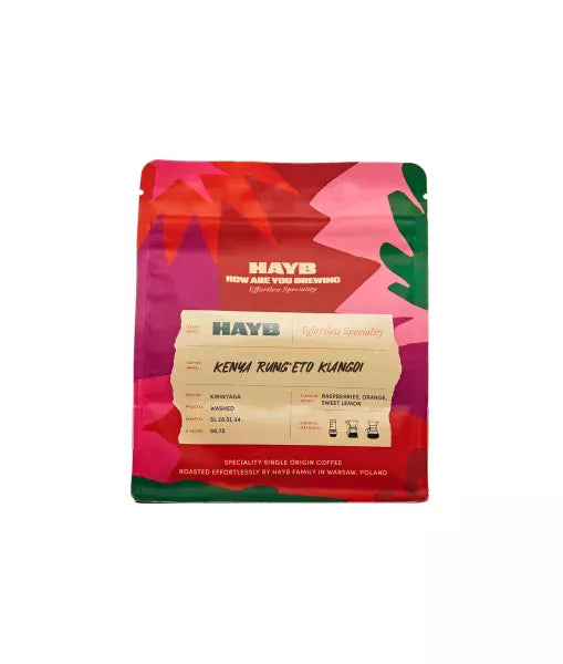 HAYB Kawa Speciality Kenya Rung’eto Kiangoi 250 g