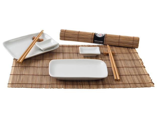 Sushi Dinner Set (Brown) / Zestaw do sushi