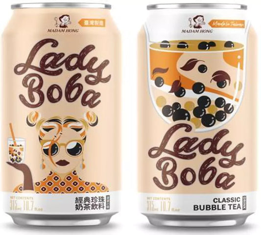 MADAM HONG Lady Boba Bubble Tea Classic 315 ml