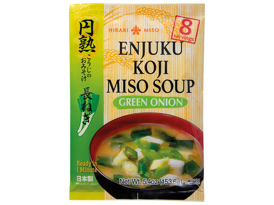 HIKARI Enjuku Instant Miso Soup Green Onion 156 g (8 PORTIONS)