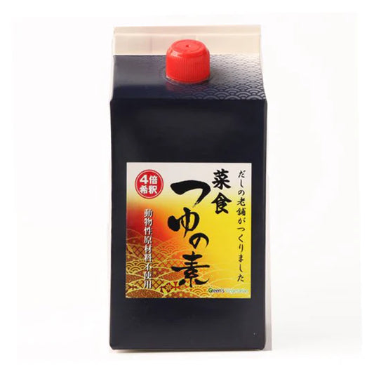GREEN CULTURE - SAISHOKU Wegański Skoncentrowany Bulion „Tsuyu no Moto” 500 ml