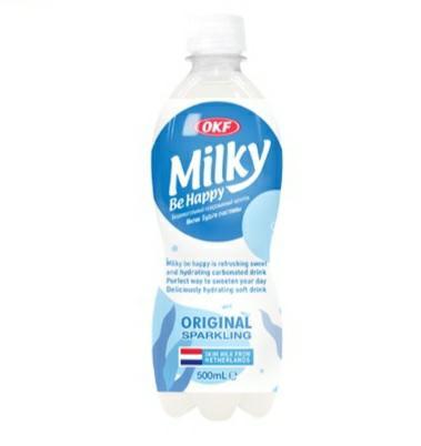 OKF Napój Mleczno-Gazowany Milky Jogurtowy 500 ml