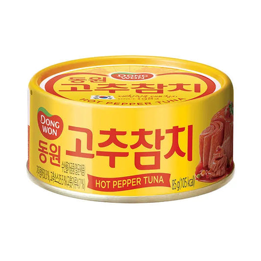 DONGWON 고추참치 (gochu-chamchi) / Hot Pepper Tuna / Tuńczyk po koreańsku pikantny 135 g