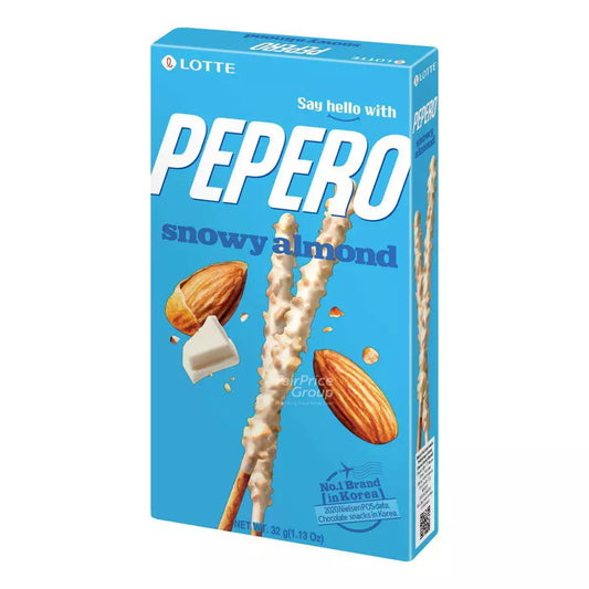 LOTTE Paluszki Pepero Śnieżny Migdał 32 g
