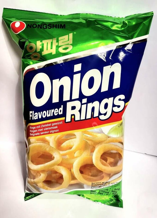 NONGSHIM Onion Flavoured Rings Snack / Krążki Cebulowe 50 g
