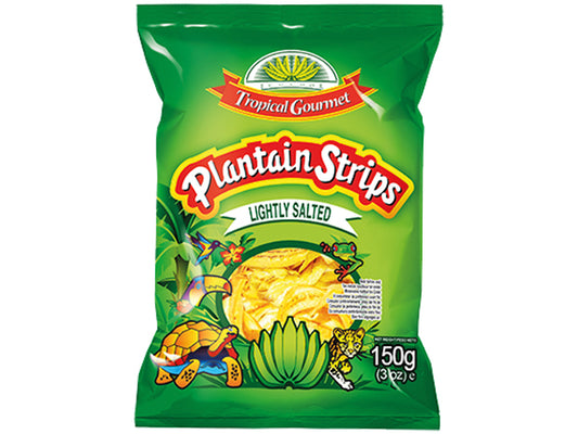 TROPICAL GOURMET Plaintain Crisps Salted 150 g