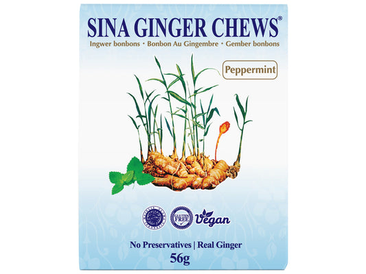 SINA Cukierki imbirowo-miętowe 56 g