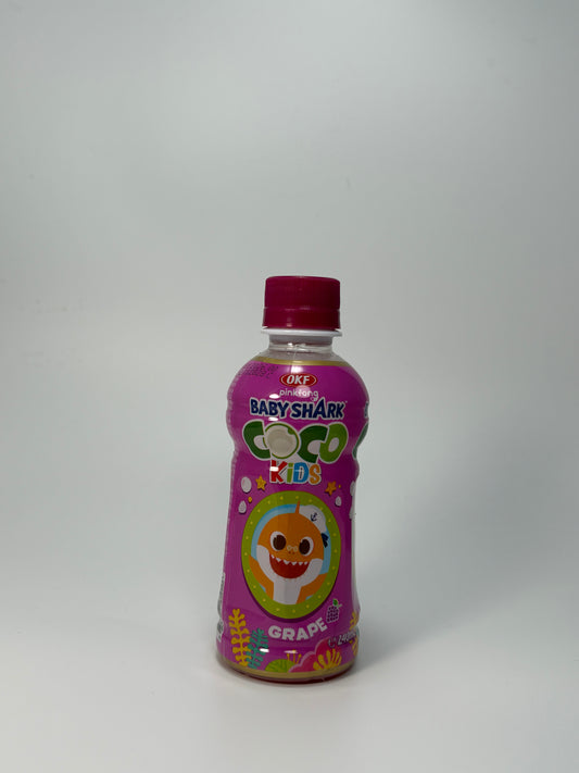 OKF Pinkfong Baby Shark Coco Kids Grape 240 ml