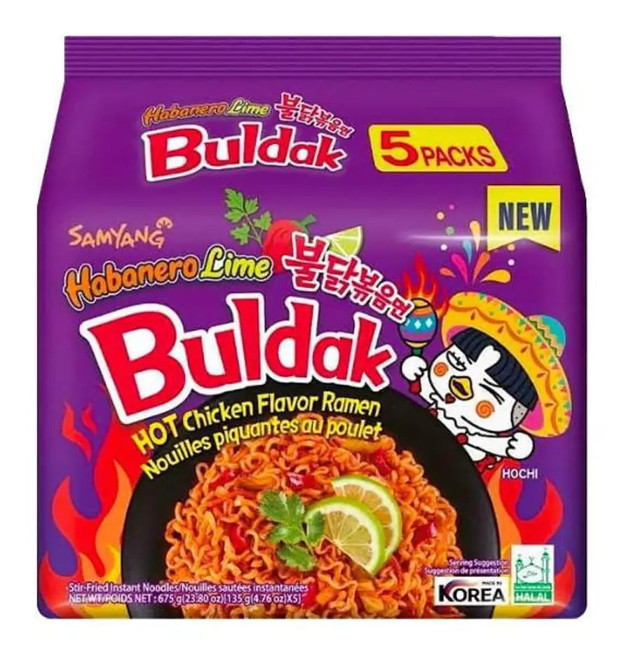 SAMYANG Ramen Buldak z Habanero i Limonką 130 g
