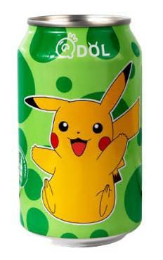 QDOL x Pokémon Pikachu Napój Gazowany Limonkowy 330 ml