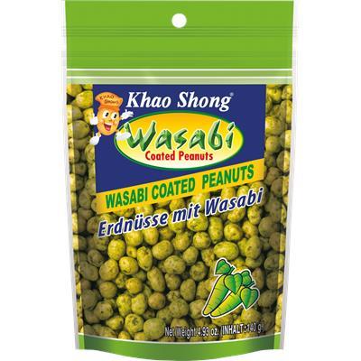 KHAO SHONG Orzeszki ziemne z wasabi 140 g