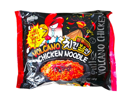 PALDO Volcano Chicken Noodle / Makaron instant w ostrym sosie o smaku kurczaka 140 g