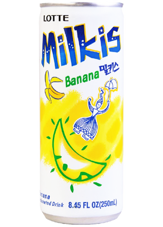 LOTTE Milkis Napój Bananowy 250 ml