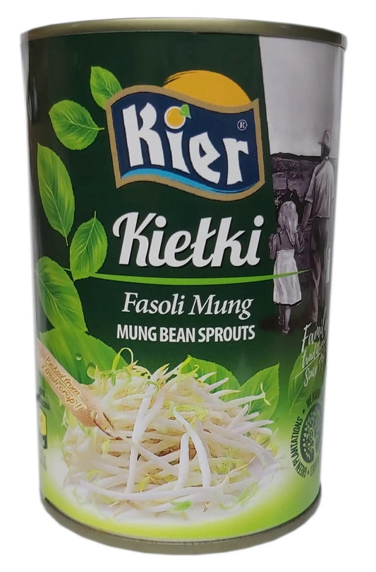 KIER Mung Bean Sprouts / Kiełki Fasoli Mung 400 g (200 g)