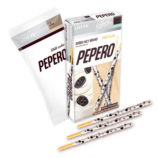 LOTTE Paluszki Pepero White Cookie / Białe ciastko 32 g