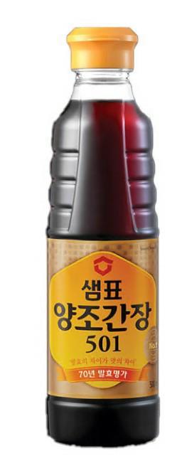 SEMPIO Soy Sauce 501 yangjo-ganjang 양조간장 / Sos Sojowy 501 naturalnie warzony 500 ml