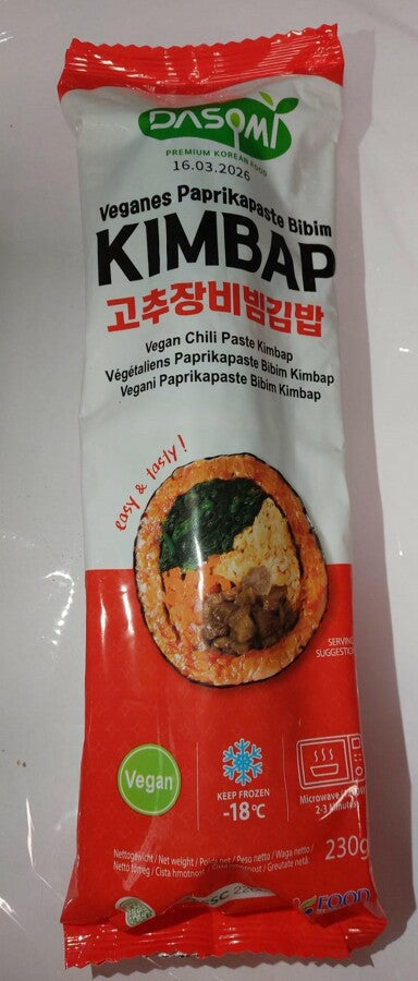 DASOMI Vegan Chili Paste Kimbap / Wegański kimbap z pastą chili 230 g
