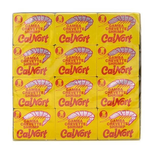 CALNORT Gamba Shrimp Crevette / Dehydrated Shrimp Stock / Bulion krewetkowy w kostce 10 g