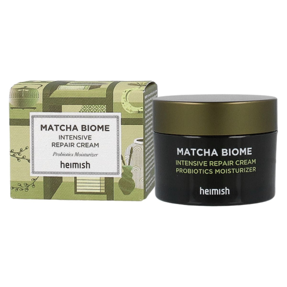 HEIMISH Matcha Biome Intensive Repair Cream Probiotics Moiusturizer 50 ml