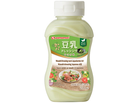 YAMAMORI Wasabi Salad Dressing / Sos sałatkowy z wasabi 200 ml