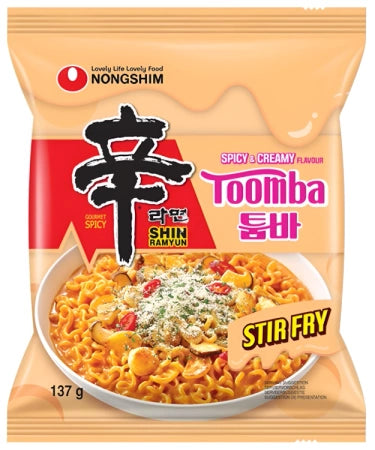 NONGSHIM Ramen Toomba Smażony Pikantno-Kremowy 137 g