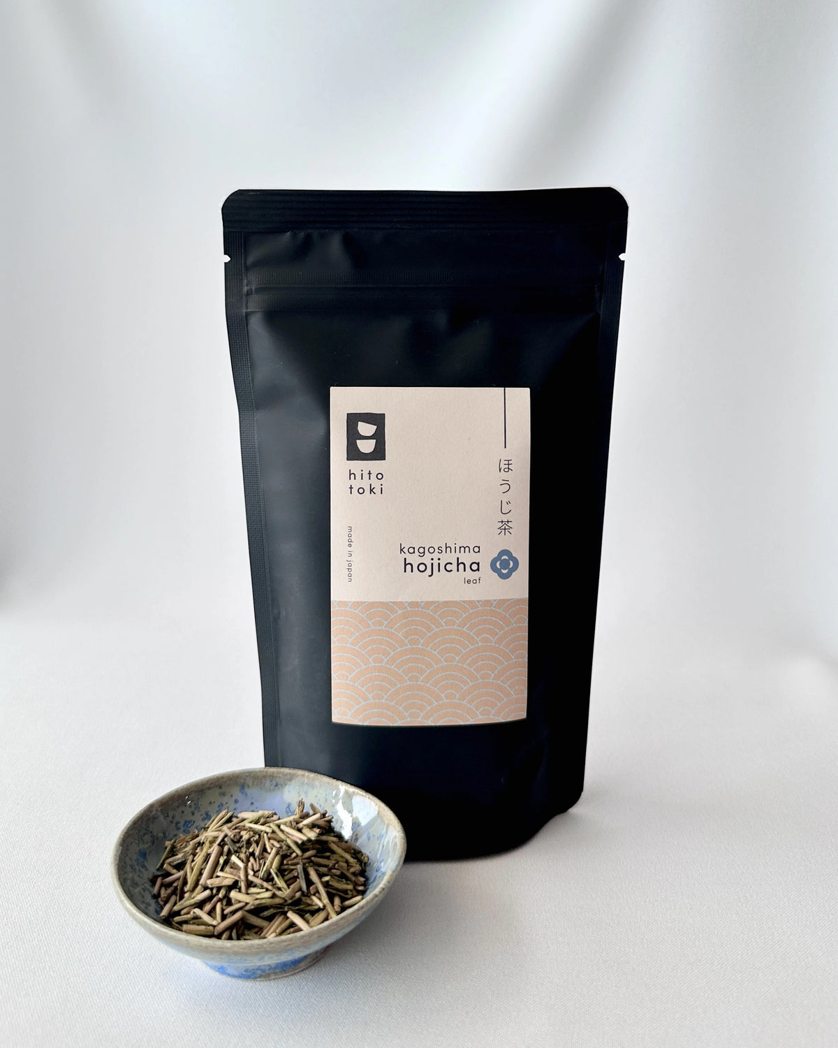 HITOTOKI Kagoshima Hōjicha Leaf / Japońska prażona zielona herbata liściasta 50 g