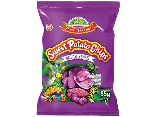 TROPICAL GOURMET Sweet Potato Crisps 85 g