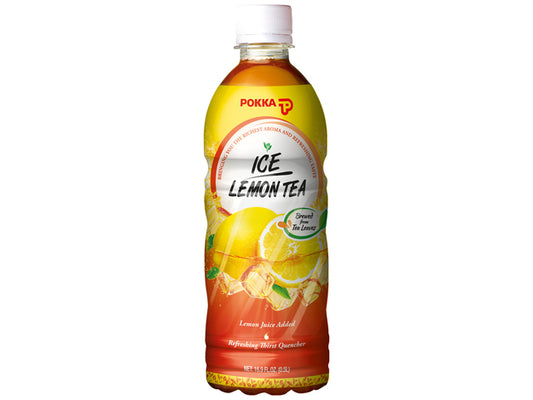 POKKA Ice Tea Lemon Drink / Mrożona Herbata o Smaku Cytrynowym 500 ml