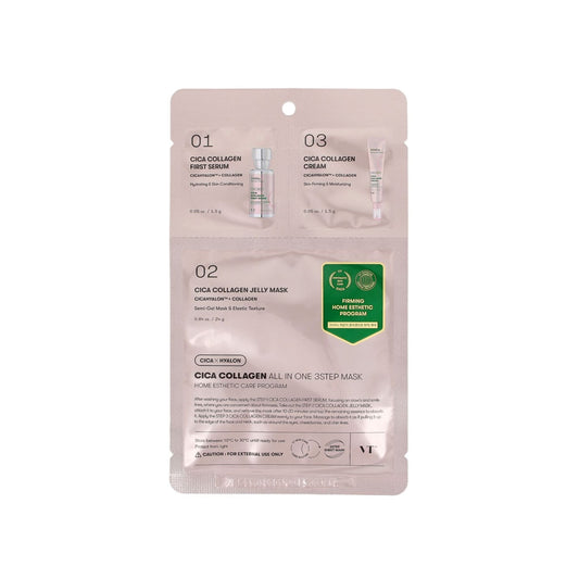 VT COSMETICS Cica Collagen All in One 3-Step Mask