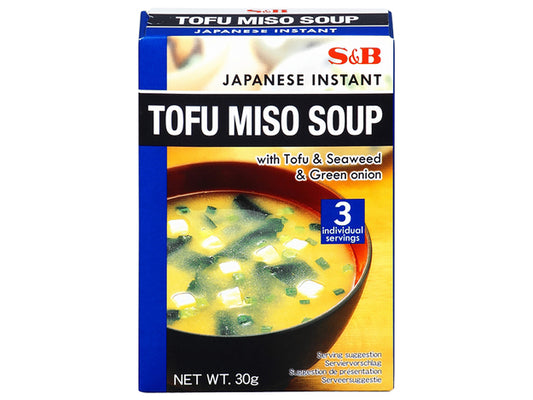 S&B Instant Tofu Miso Soup 30 g