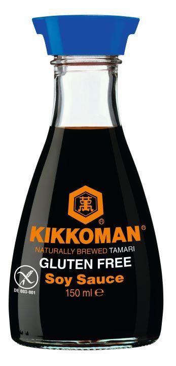 KIKKOMAN Tamari Shoyu / Gluten Free Soy Sauce Tamari / Sos sojowy Tamari WEGAŃSKI 150 ml