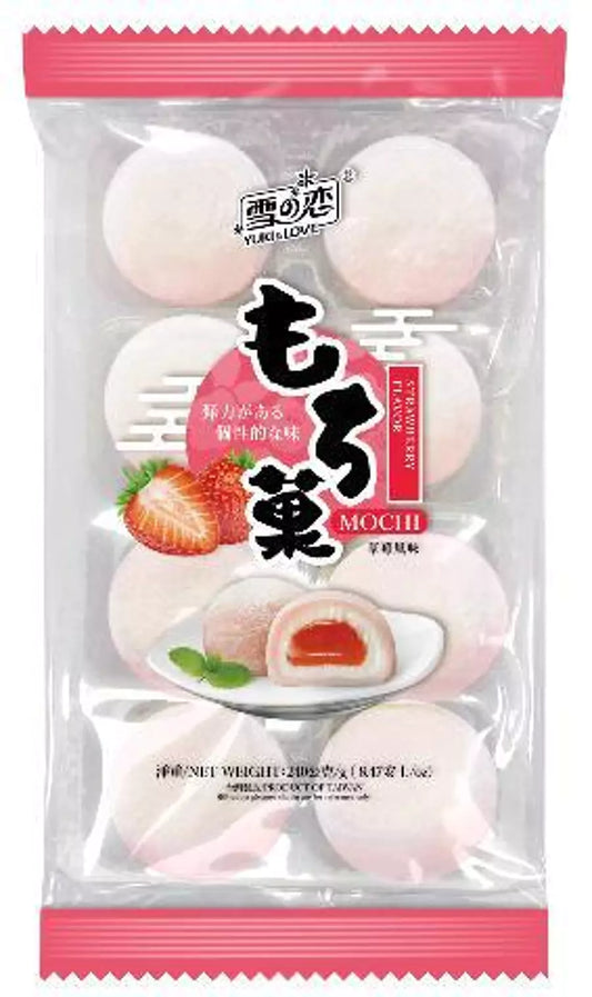 YUKI&LOVE Mochi Truskawkowe 240 g