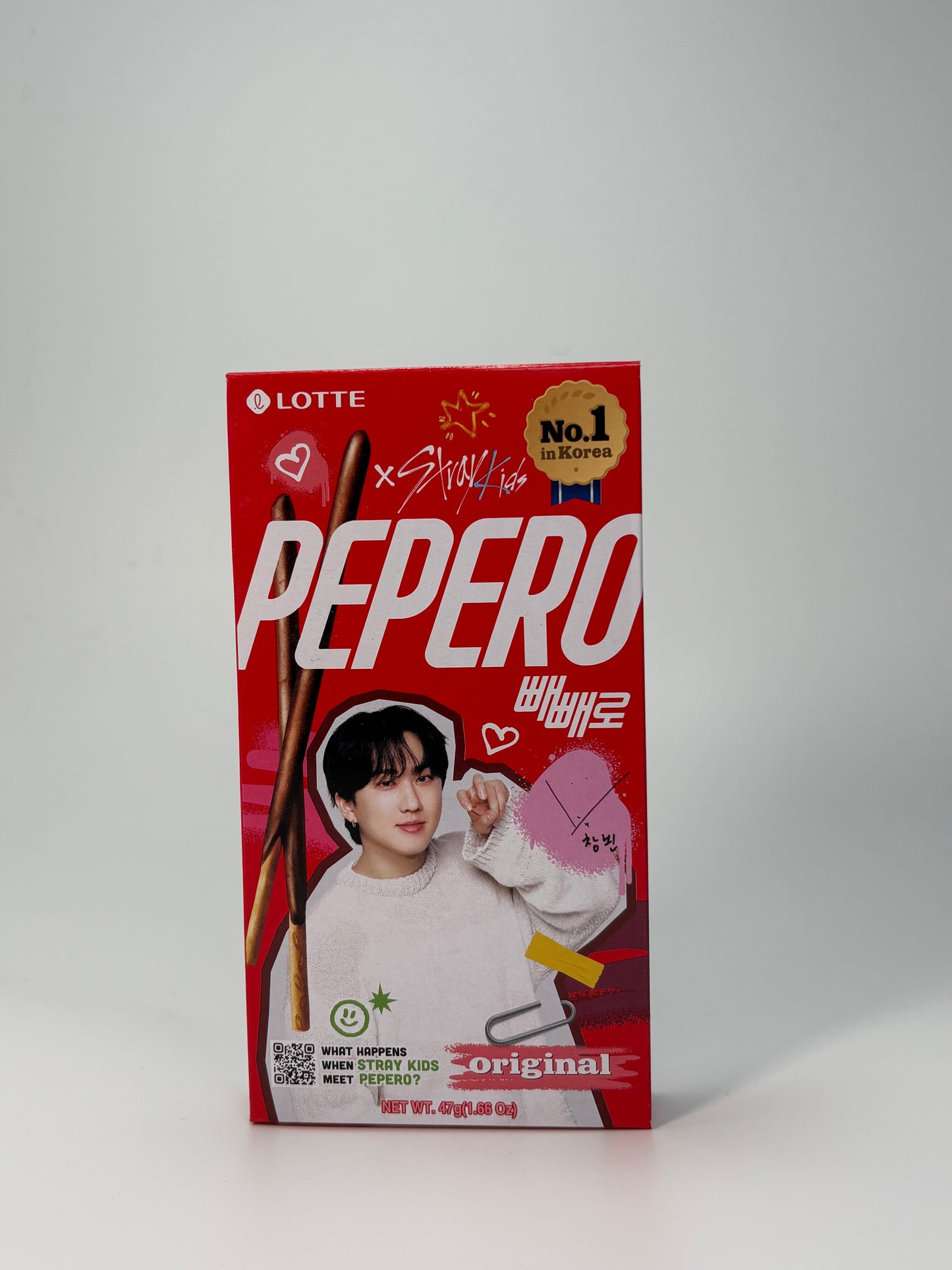 LOTTE Pepero Original / Paluszki Pepero Oryginalne 47 g