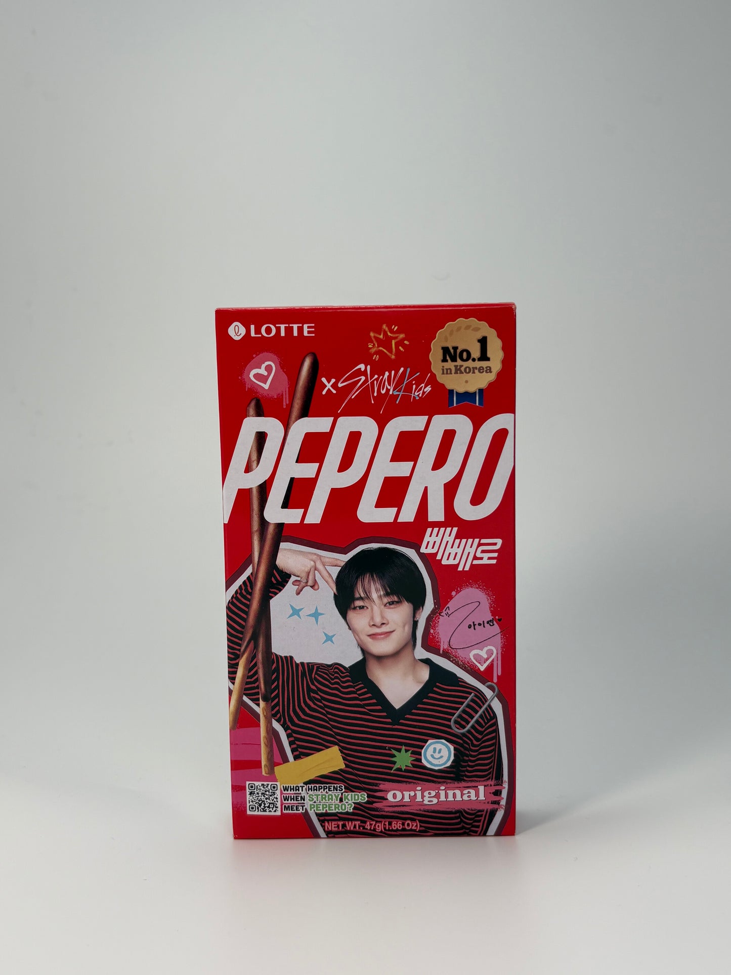 LOTTE Pepero Original / Paluszki Pepero Oryginalne 47 g
