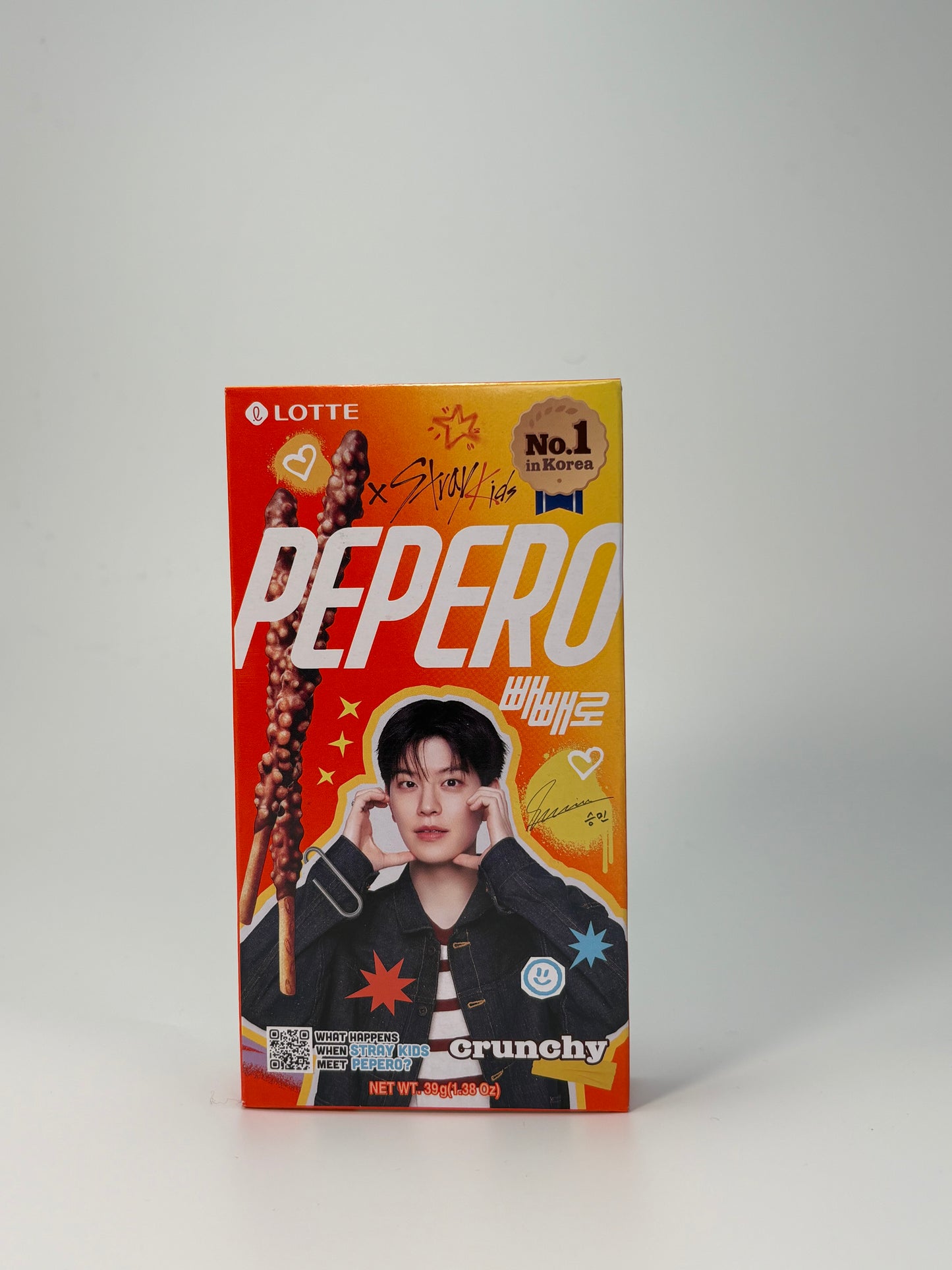 LOTTE Pepero Crunchy / Paluszki Pepero Crunchy 39 g