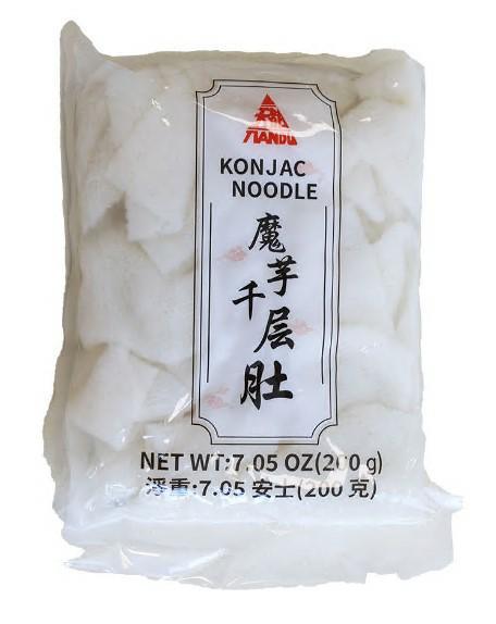 TianDu Makaron Konjac  (Qian Ceng Du) 200 g