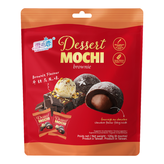 YUKI&LOVE Brownie Mochi / Mochi o Smaku Brownie 120 g
