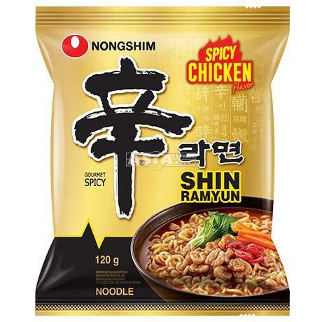 NONGSHIM Ramen Shin o smaku ostrego kurczaka 120 g