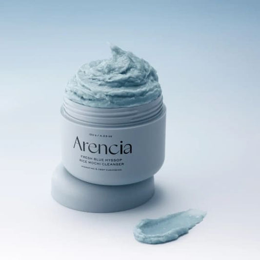 ARENCIA Fresh Blue Hyssop Rice Mochi Cleanser 120 g