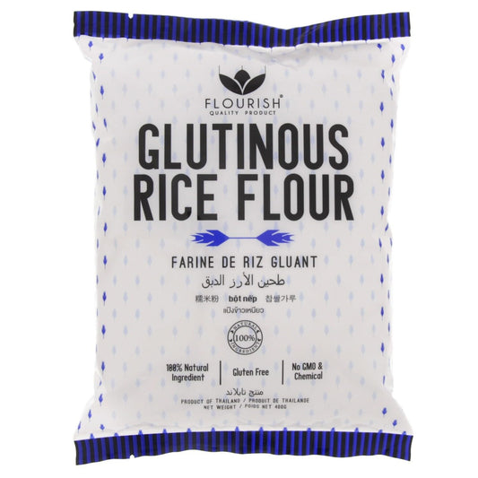 FLOURISH Glutinous rice flour / Mąka ryżowa kleista 400 g