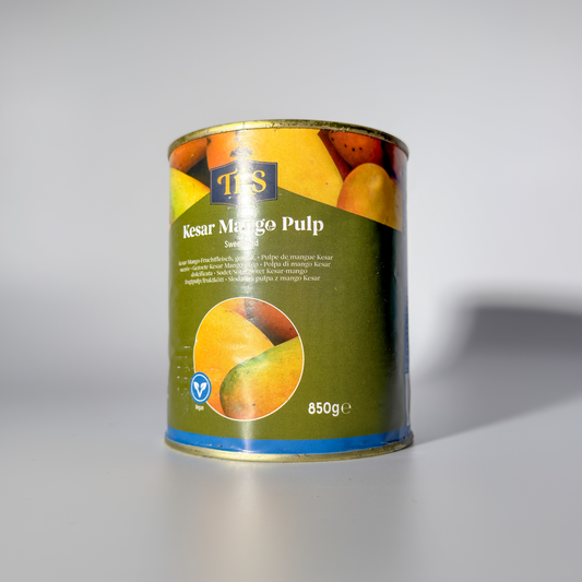 TRS Kesar Mango Pulp / Pulpa Kesar Mango 850 g