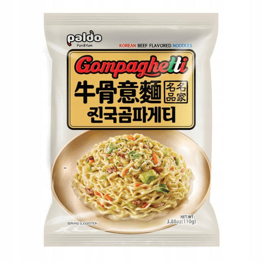 PALDO Gompaghetti Noodles / Makaron instant o smaku wołowiny 130 g