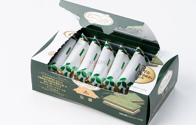 ITO SEIKA Confetti Kyoto Matcha Biscuits 6 pcs. / Ciastka z matchą przekładane kremem 111 g